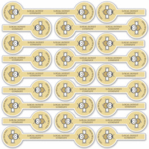 Cute Honeybee Logo Top Lid Security