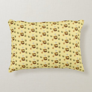 Cute Honeybee with Sweet Honey Decorative Cushion