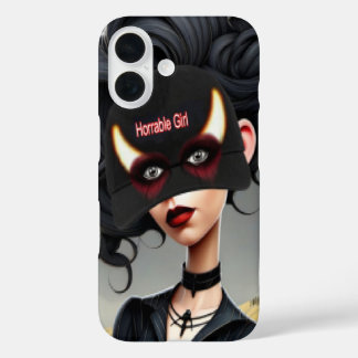 Cute Horrible girl  iPhone 16 Case