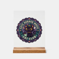 Cute Horror Movie Cat Cute Cat T-Shirt Design - Cu