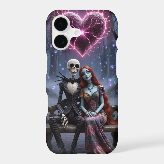 Cute  Horror Valentine Day Character Case-Mate  (Back)