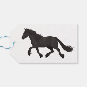 Cute Horse Equestrian Horses Pony Cowgirl Cowboy Gift Tags