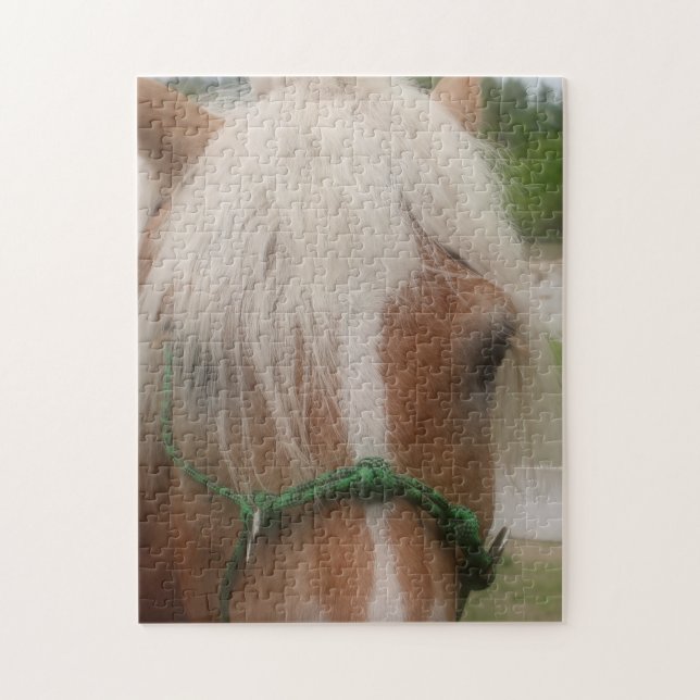 Cute Horse Face Animal Jigsaw Puzzle (Vertical)