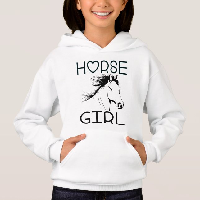 Cute Horse Lover  Horses Equestrian Cowgirl  Farm (Front)