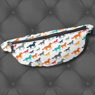 Cute Horse Pattern Bum Bags