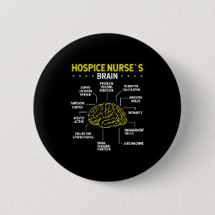 Cute Hospice Nursing Day Idea Hospice Nurse 6 Cm Round Badge