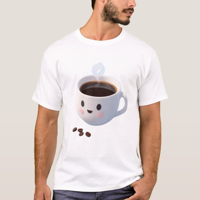 Cute Hot Americano T-Shirt (Front)