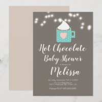 Cute Hot Chocolate Campfire Mug Baby Shower