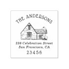 Cute House | Custom Family Name & Return Address