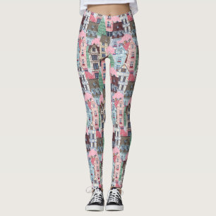 Cute Houses Leggings