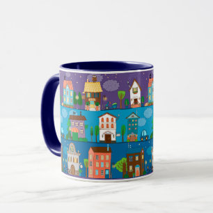Cute Houses Mug