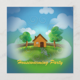 Cute Housewarming Party Invitation