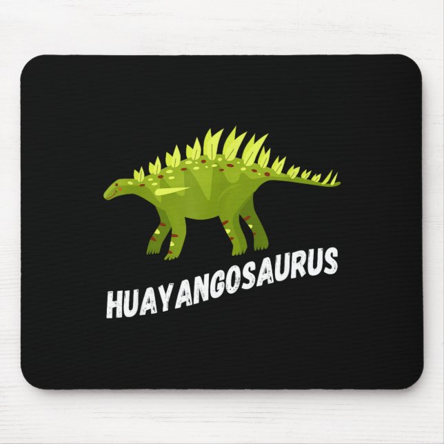 Cute Huayangosaurus Dinosaur Design  Mouse Pad (Front)