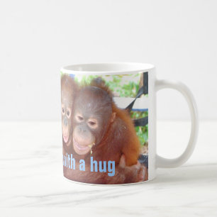 Cute Hug Mug with Animals