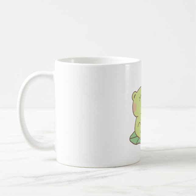 Cute Hugging Frogs In Love Coffee Mug (Left)