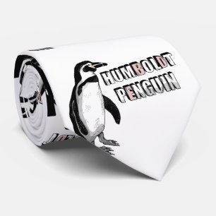 Cute Humboldt penguin Tie