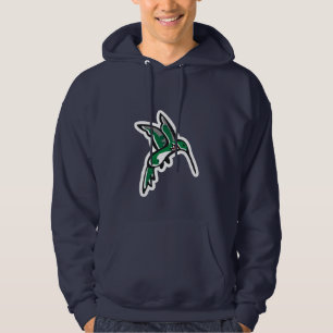 Cute Hummingbird; Blue Hoodie