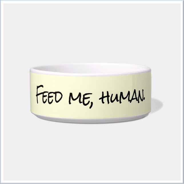 Cute Humourous Pet Bowl (Creator Uploaded)