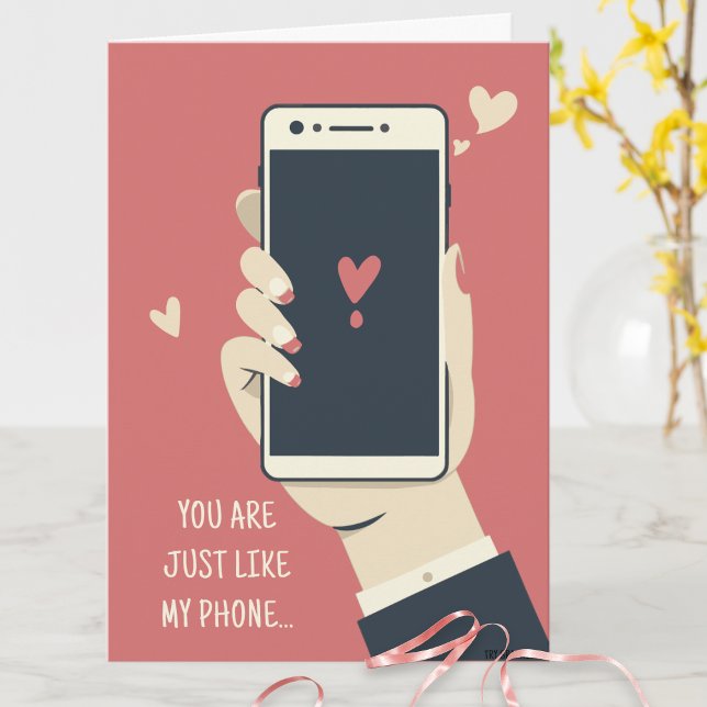 Cute Humourous Quote Modern Funny Valentines Day Card (Creator Uploaded)