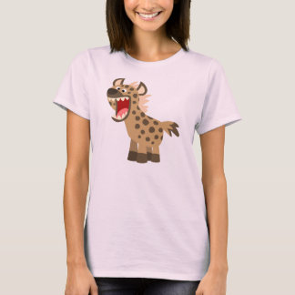 Cute Hungry Cartoon Hyena Women T-Shirt