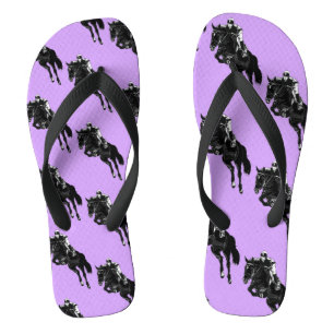 Cute Hunter Jumper Horse Jandals