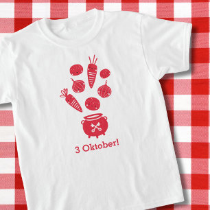 Cute Hutspot 3 Oktober Leidens ontzet rood wit T-Shirt