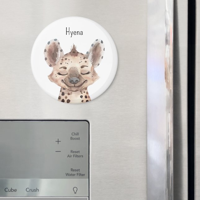 Cute Hyena Animal Magnet (In Situ (Fridge))