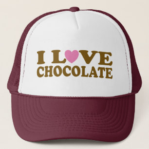 Cute I Love Chocolate Hat Gift