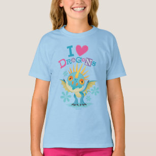 Cute "I Love Dragons" Stormfly Graphic T-Shirt