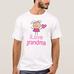 Cute I Love Grandma T-shirt