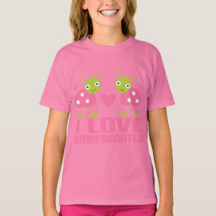 Cute I Love Kindergarten Ladybug Gift T-Shirt
