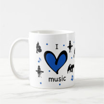 Cute I Love Music