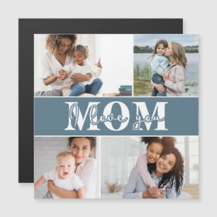 Cute I LOVE YOU MOM Mother's Day Photo