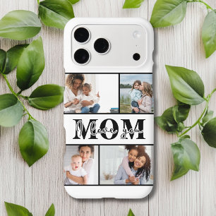 Cute I LOVE YOU MOM Mother's Day Photo