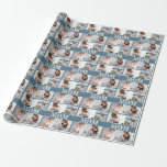 Cute I LOVE YOU MOM Mother's Day Photo Wrapping Paper<br><div class="desc">Cute I Love You Mum Mother's Day Photo Wrapping Paper Gift Wrap features four of your favourite photos with the text "I love you Mum" in modern white typography. Designed by ©Evco Studio www.zazzle.com/store/evcostudio</div>