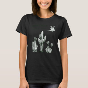 Cute I Wet My Plants Tee 4 Cactus  And Gardening