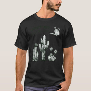 Cute I Wet My Plants Tee 4 Cactus  And Gardening