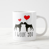 Cute I Woof You | Boxer Dog