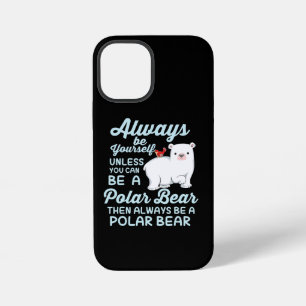 Cute Ice Bear A Polar Bear Lover iPhone 12 Mini Case