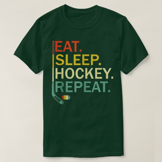 Cute Ice Hockey For Men Women Hockey Lover Goalie  T-Shirt (Design Front)
