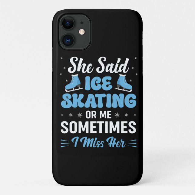 Cute Ice Rink Synchronised is Calling Case-Mate iPhone Case (Back)