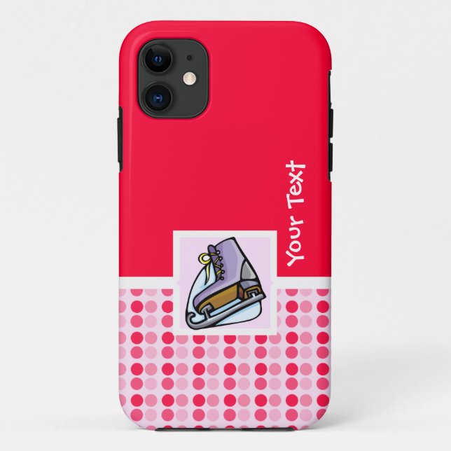 Cute Ice Skate Case-Mate iPhone Case (Back)