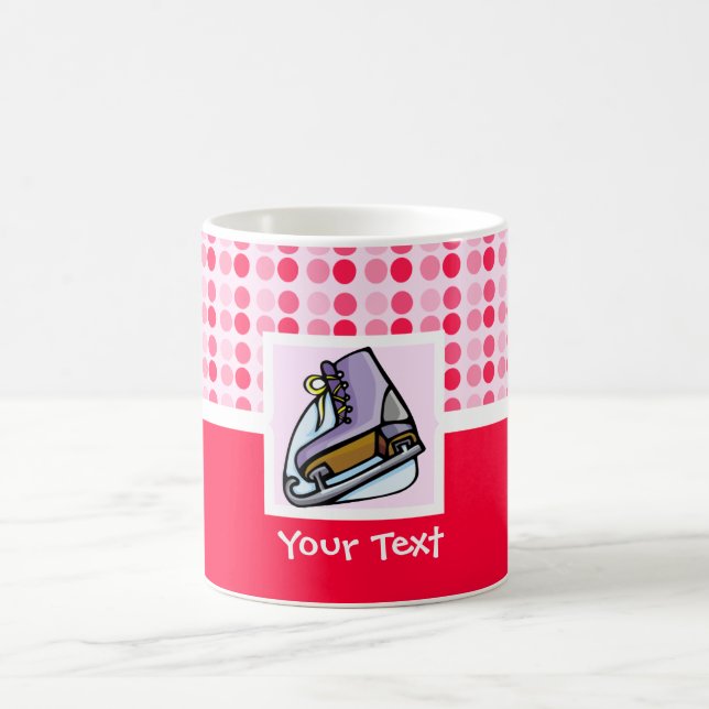 Cute Ice Skate Coffee Mug (Center)