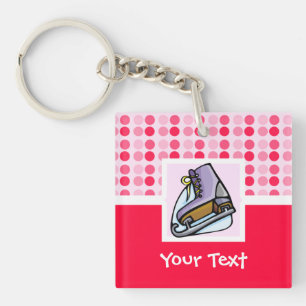 Cute Ice Skate Key Ring