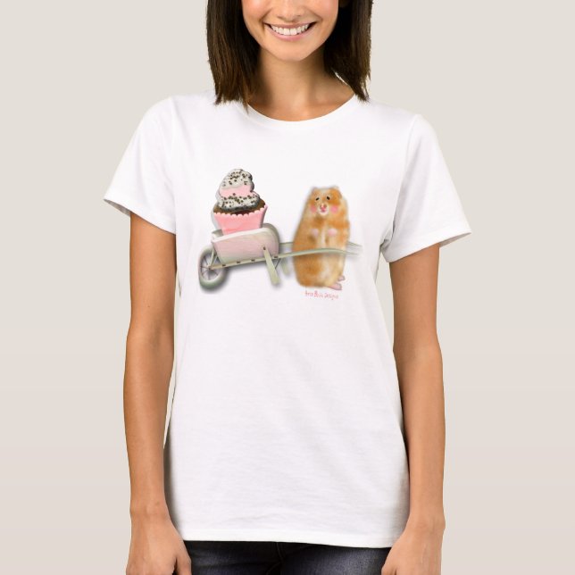 Cute Illustration fine Jersey Long Sleeve T-Shirt (Front)