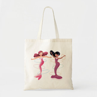 Cute illustration of mermaids' day on the Beach Tote Bag
