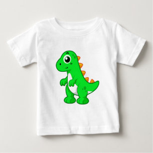 Cute Illustration Of Tyrannosaurus Rex. Baby T-Shirt