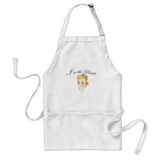 Cute I'm the Bride Hen Party Bridal Shower Standard Apron