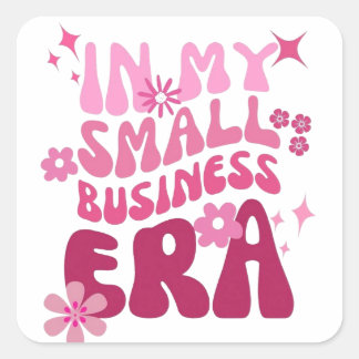 Cute In My Small Business Era Sticker