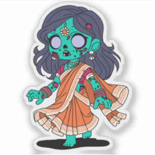 Cute Indian Zombie